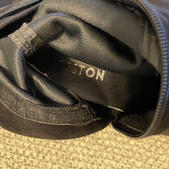 Black Over knee tall slouch boots  Women's Sz 10 - Picture 5 of 5